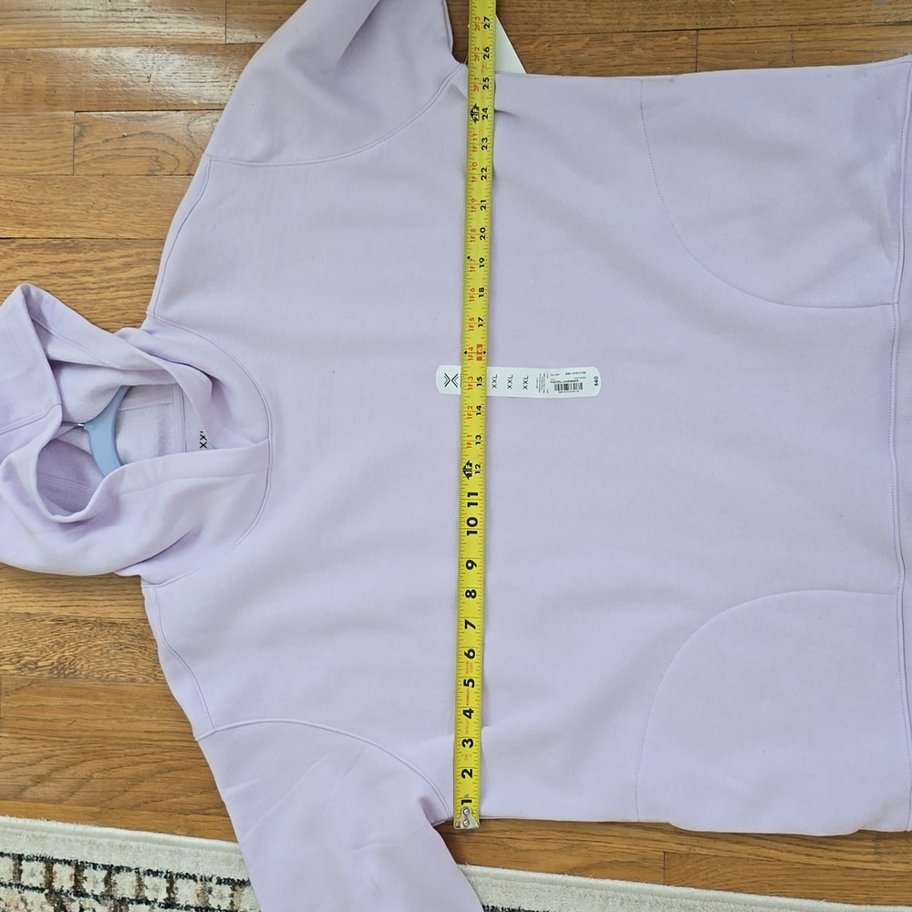 XERSION BRAND WOMEN'S PLUS SIZE LIGHT PURPLE PULLOVER HOODED FLEECE SIZE XXL - Picture 10 of 16
